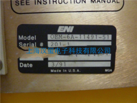 RF generator,ENI(MKS),OEM,OEM-6A