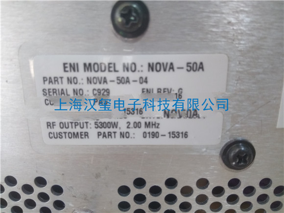 RF generator,ENI(MKS),NOVA-50A