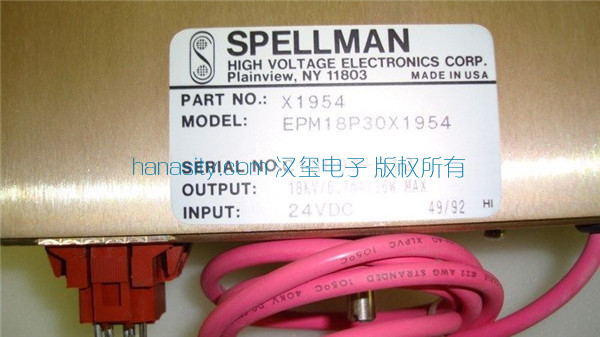 SPELLMAN EPM18P30X1954