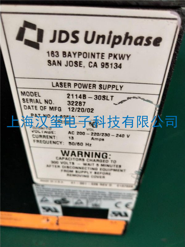 激光电源维修_JDS Uniphase
