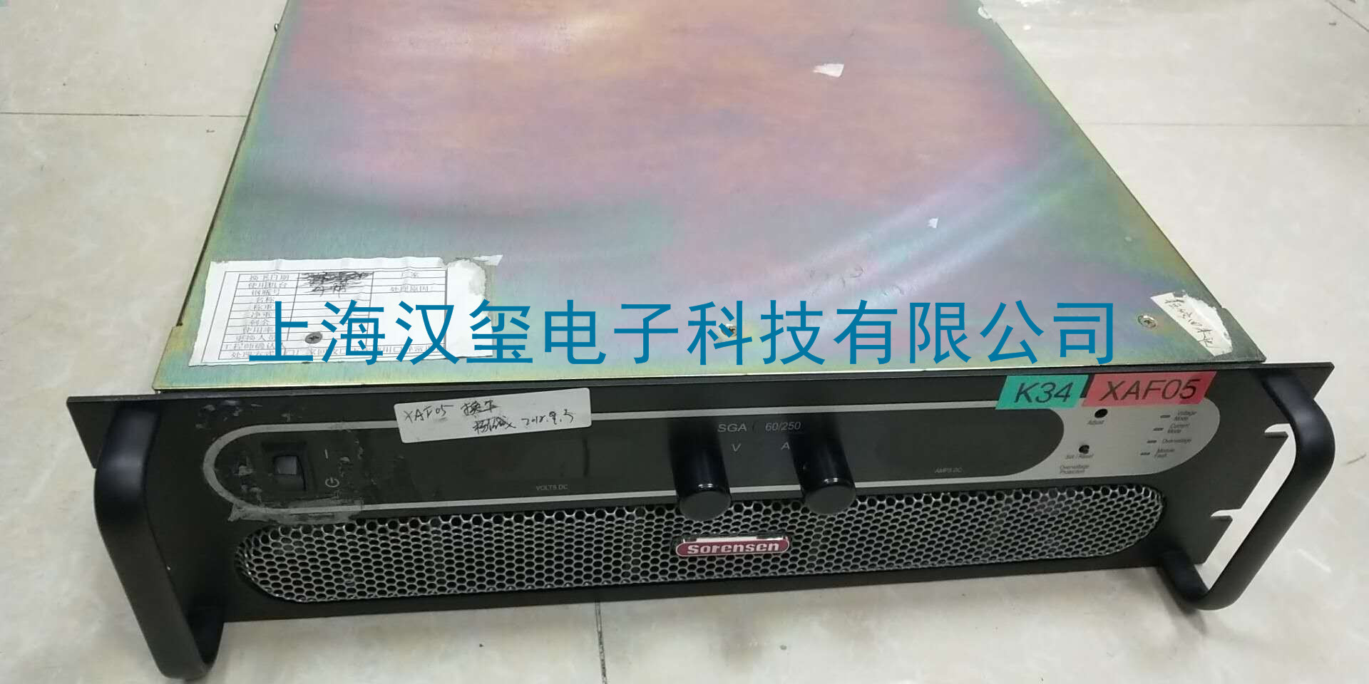 维修品牌Sorensen--型号SGA60X250D-1DAA